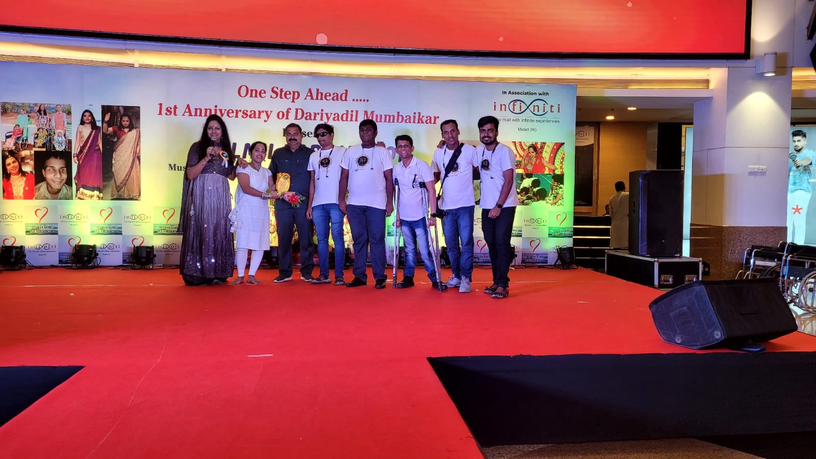 Stay Strong team performance at Infinity Mall, Mumbai
