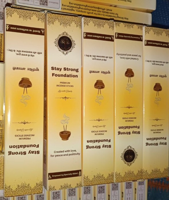 First Branded Product - Stay Strong Incense Sticks