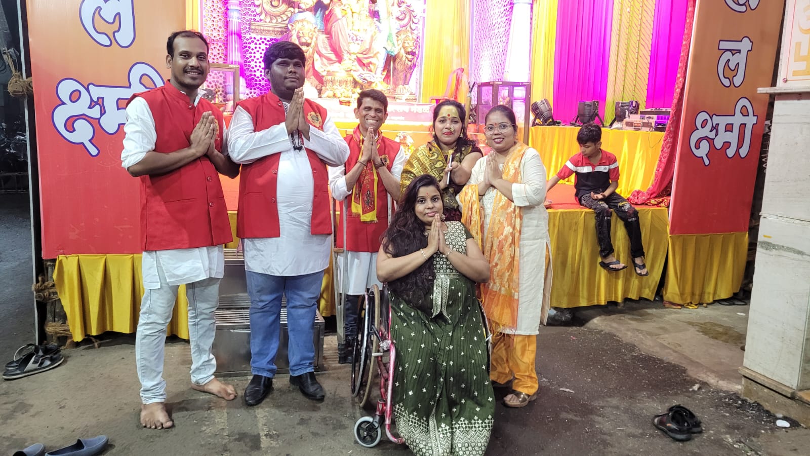 Performance at Durga Puja Celebrations in Mumbai